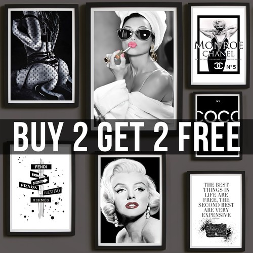Fashion wall art - wall,