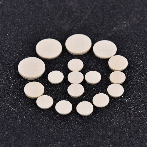 17pcs clarinet key pads - pads, white