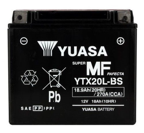 Battery yuasa ytx20l - battery,