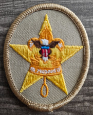BSA Star Scout Rank Badge with