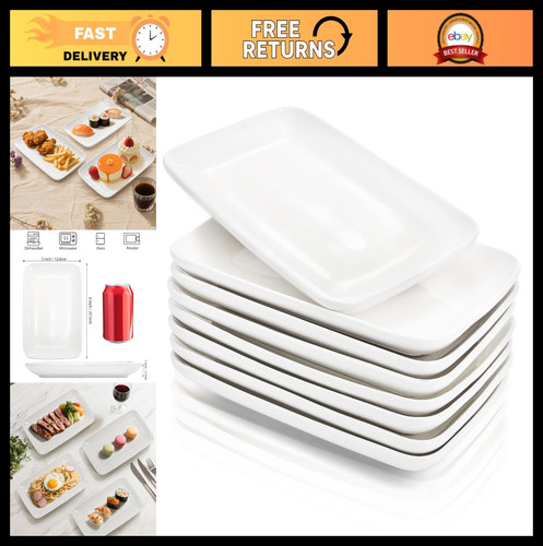 Piece rectangular - 8-piece, 8"
