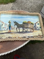 Vintage Wicker Breakfast Lap