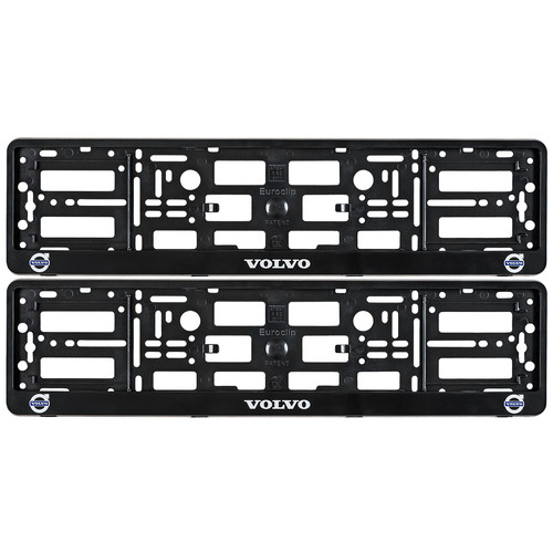 Black number plate - x,