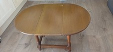 Vintage solid oak gateleg drop - solid,