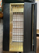 Valor Robinson Willey Firegem Visa Radiant Outset Gas Fire Black/Chrome - A85048