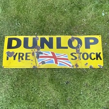 DUNLOP TYRE UNION JACK FLAG