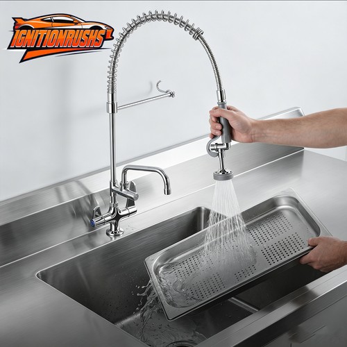 Commercial pre rinse faucet - commercial, pre-rinse