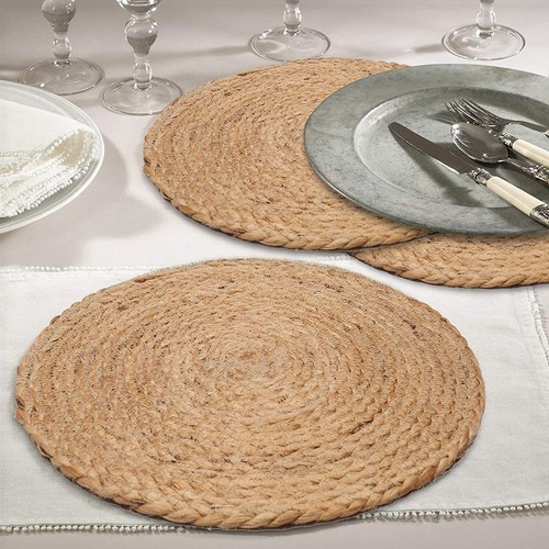 Tablemats jute round - tablemats,