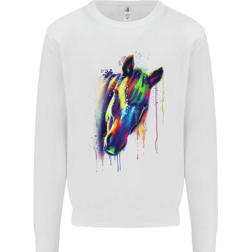 Watercolour horse mens - horse,