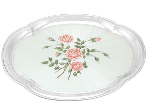 Vintage sterling silver - sterling, enamel