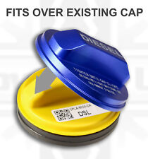 Alloy Blue Diesel Fuel Cap for Ford Fiesta MK6 2002-2008 / Ford Fusion 2002-2012