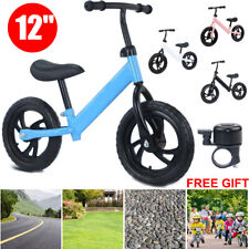 12" Kids Balance Bike Walking Running Training Bicycle For 2-6 Years Children