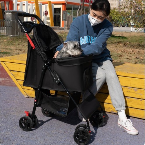 Foldable pet stroller dog - pet,