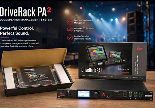 Dbx driverack pa2 channel - driverack, 2-channel