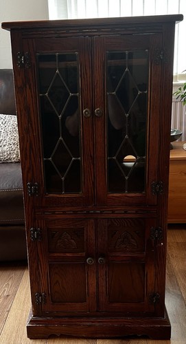 Old charm record cabinet - old, fi/record
