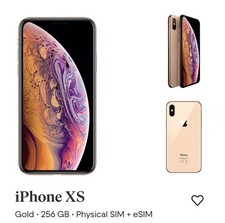 Apple Iphone Xs Gold 256gd