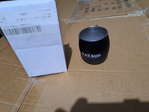 Mule mug metal black - metal,