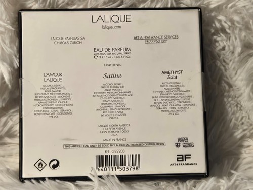 Lalique les romantiques - lalique, eau