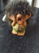 Vintage Norwegian Nyform 9cm Troll  Figure In Shock