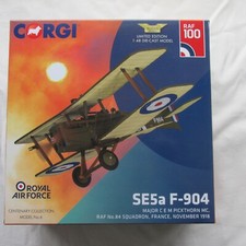 Corgi SE5a F-904 Major Pickthorn. Centenary Collection Model  No 6.