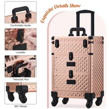 Mobile Makeup Trolley Box