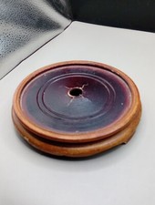 Chinese Decorative Wooden Lamp  / Pot Stand  With Carved Openwork Base A100