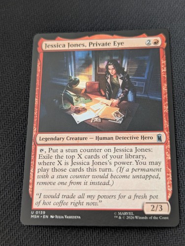 Mtg jessica jones private - [mtg], jones,