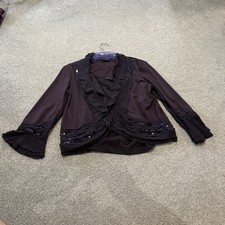 Per Una Purple Chiffon