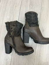 BUNKER Brown Leather Studded