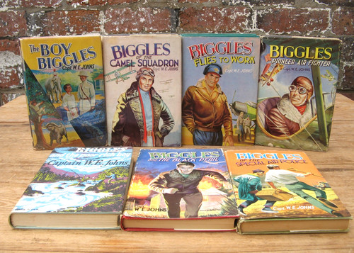 Biggles novels e - w,