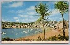 Postcard Scenic Coastal View St Ives Cornwall 1965 Posted