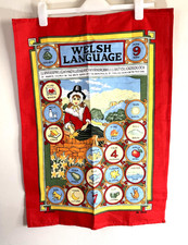 Vintage Tea Towel Welsh