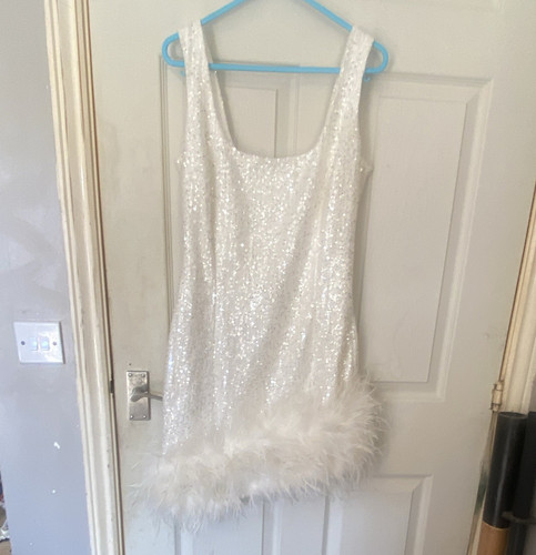 Nadine merabi white - merabi, sequin