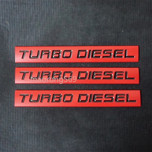 Matte red turbo diesel - red,