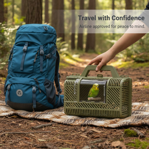 Small bird transport cage - small,