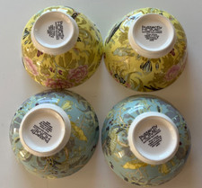 Matthew Williamson Butterfly Home set of 4 pretty decorative fine china bowls