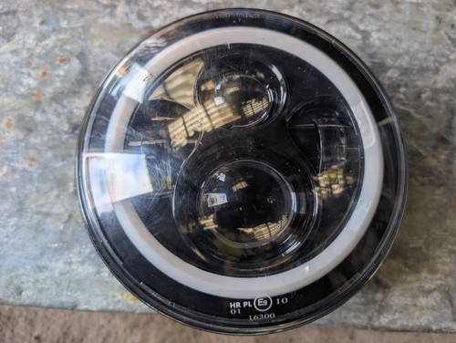 Inch round led headlight - led,