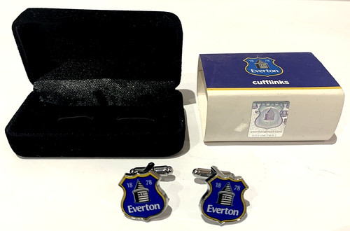 Everton crest cufflinks - fc,