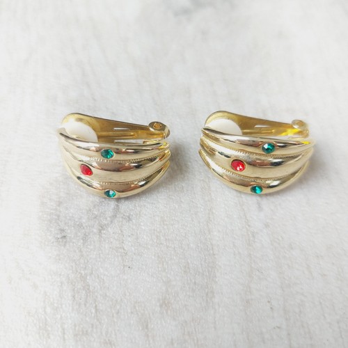 Gold tone clip vintage - gold,