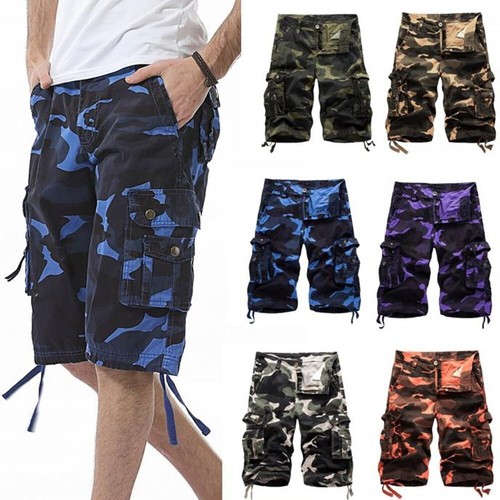 Mens cargo shorts combat camo - mens,