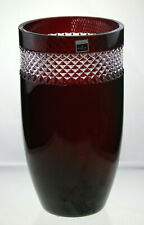 Waterford John Rocha Red Cut 30 cm  Vase - Ex display