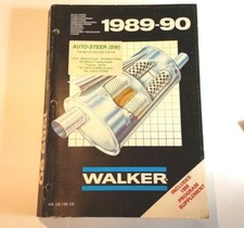 WALKER EXHAUST PARTS BOOK 1989 TO 1990  RJ758