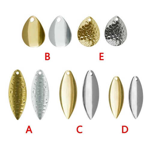 Metal fishing spinner blades - fishing,