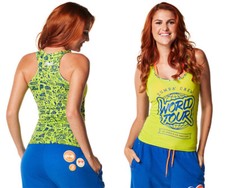 Zumba City Swag Racerback Tank