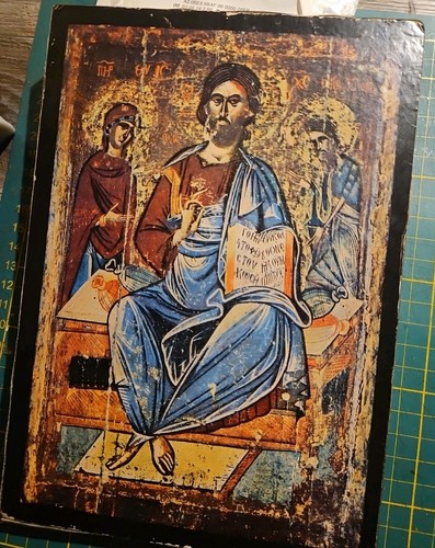 Orthodox icon called deësis - icon,