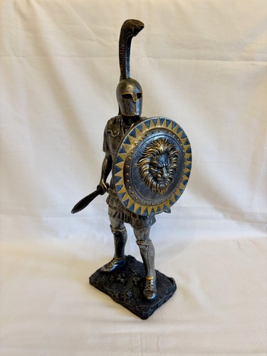 Hand casted greek hoplite - greek,