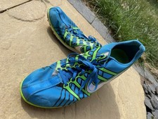 NIKE athletics Jumping Spikes Blue UK Size 10 Adults