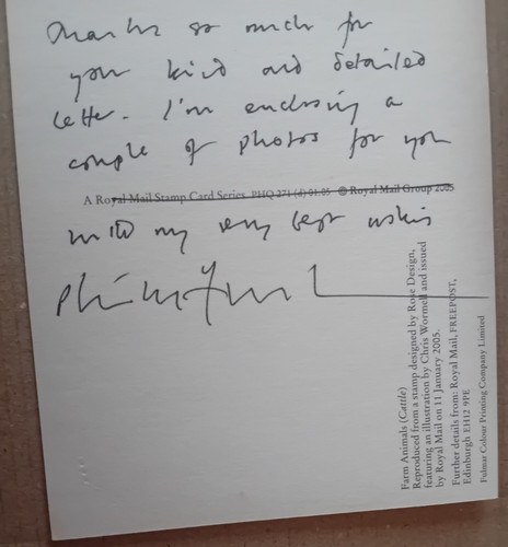 Original autograph philip - original,