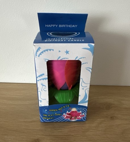 Rotating birthday lotus - birthday,