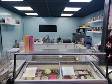 SCOOP ICE CREAM FREEZER GRADED 13 NAPOLI PAN DISPLAY & UNDERSTORAGE+DELIVERY